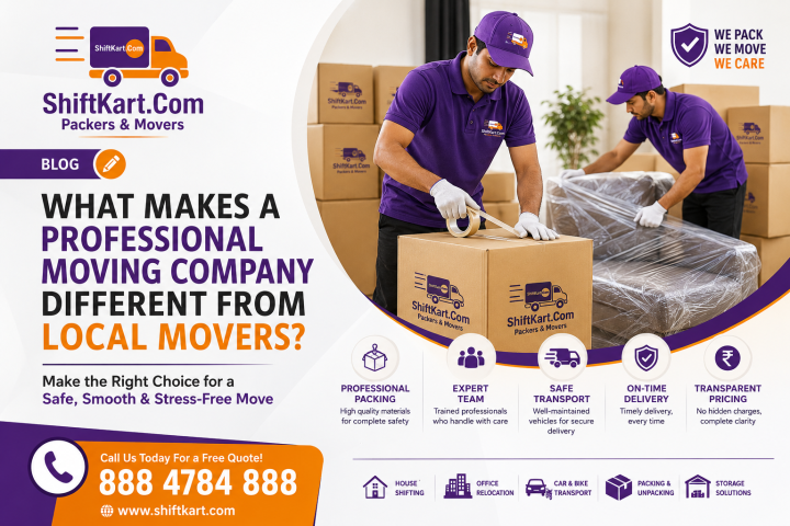 What Makes a Professional Moving Company Different from Local Movers?