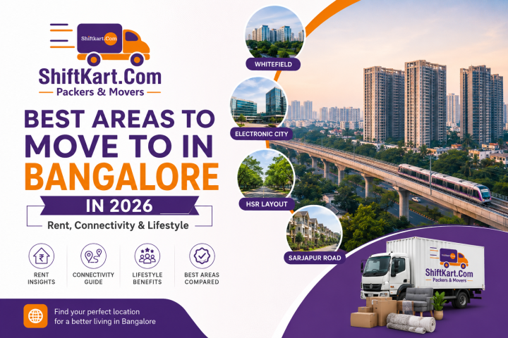 Best Areas to Move to in Bangalore in 2026: Rent, Connectivity & Lifestyle