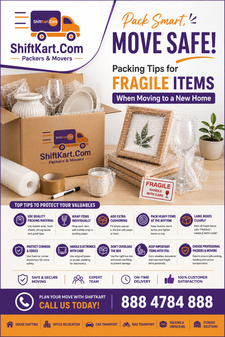 Packing Tips for Fragile Items When Moving to a New Home