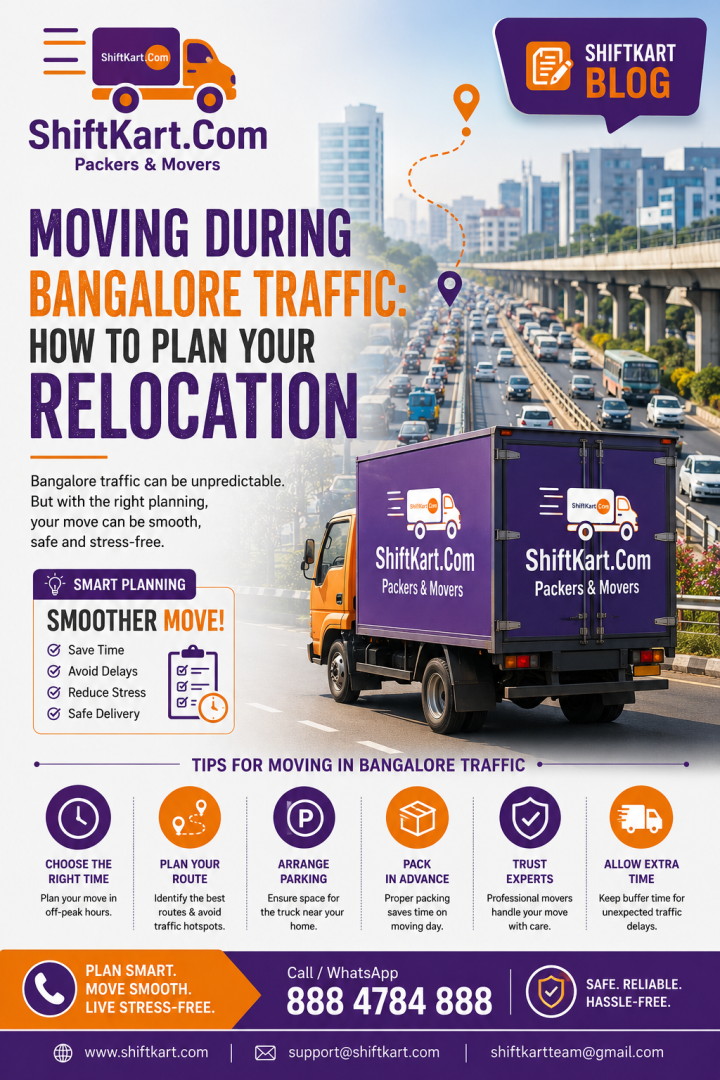 Moving During Bangalore Traffic: How to Plan Your Relocation