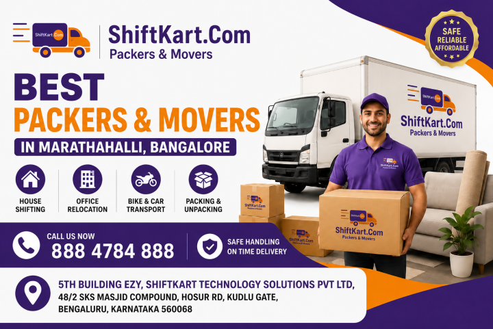 Packers and Movers in BTM Layout Bangalore – Safe & Affordable Relocation Services by ShiftKart