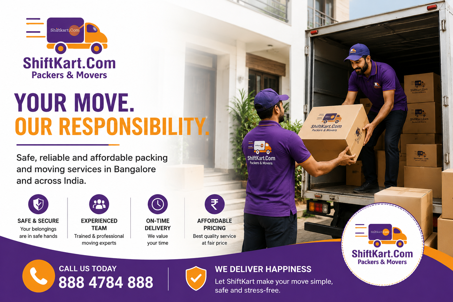 How to Choose the Best Packers and Movers in Bangalore for a Safe and Hassle-Free Move